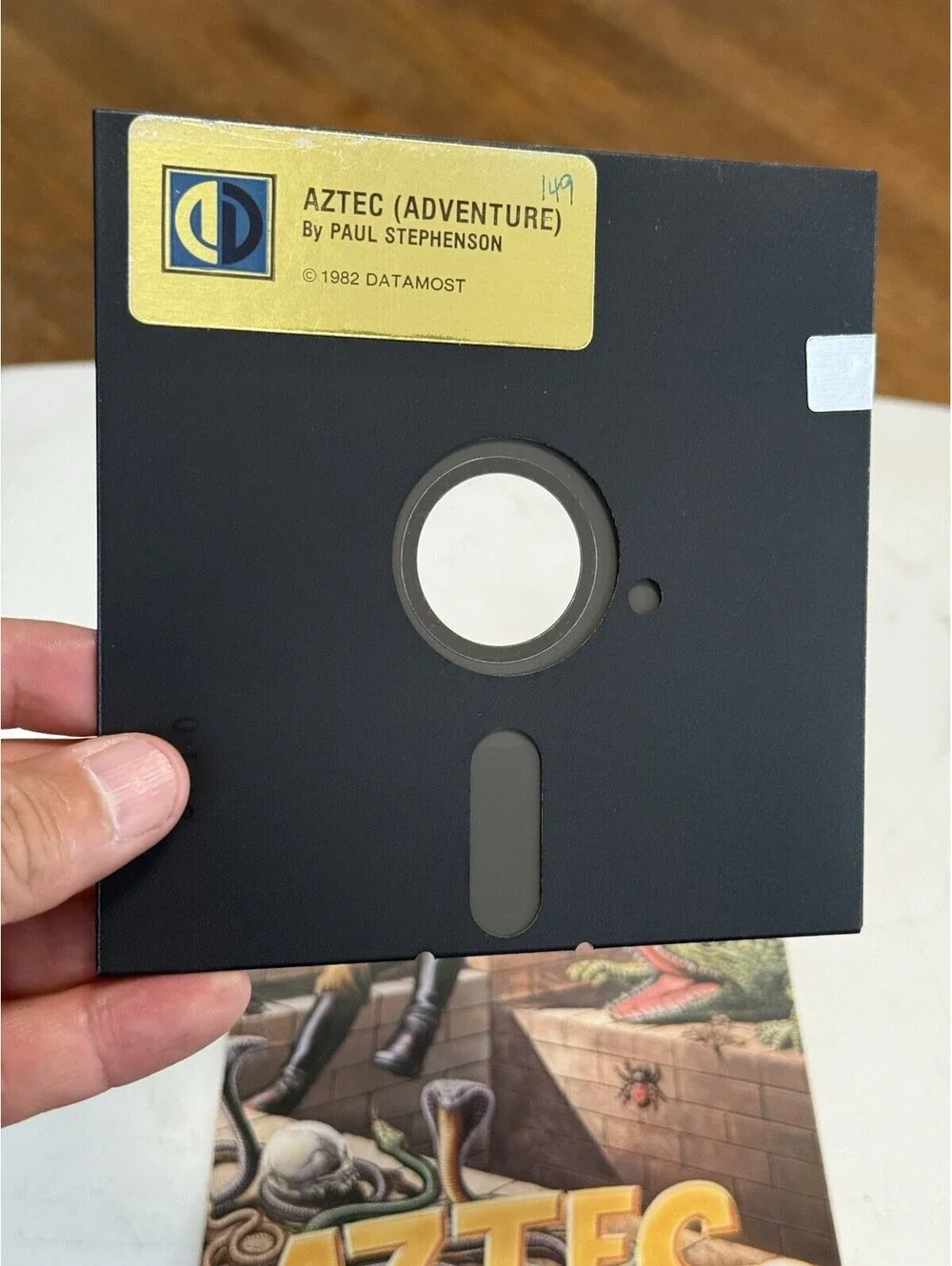 Aztec (Commodore 64, 1984) Datamost. W/manual VINTAGE ( Untested) Looks Good